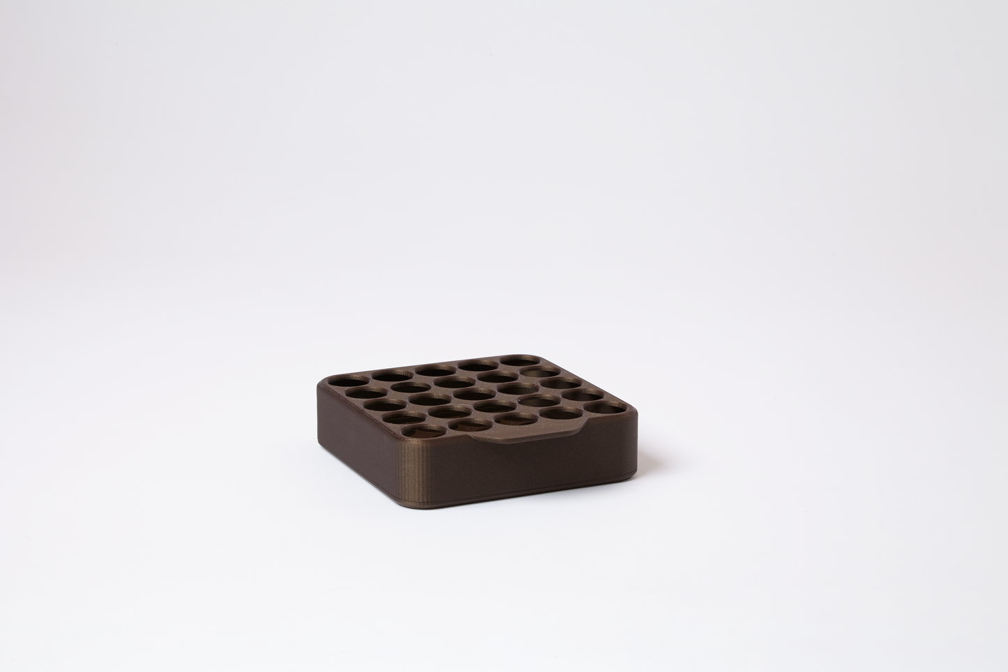 Grid Pre-Roll Display – Holds 25 Tubes (22mm Diameter)