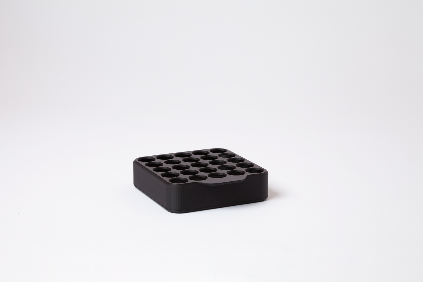 Grid Pre-Roll Display – Holds 25 Tubes (22mm Diameter)