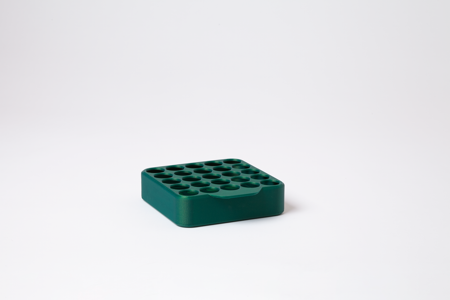 Grid Pre-Roll Display – Holds 25 Tubes (22mm Diameter)