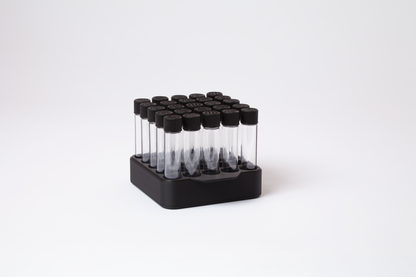 Grid Pre-Roll Display – Holds 25 Tubes (22mm Diameter)