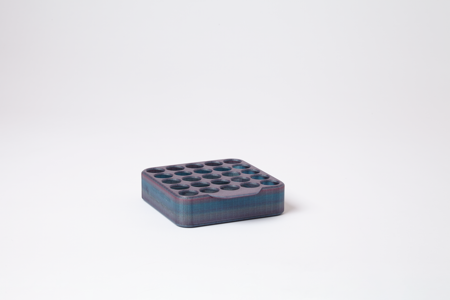 Grid Pre-Roll Display – Holds 25 Tubes (22mm Diameter)