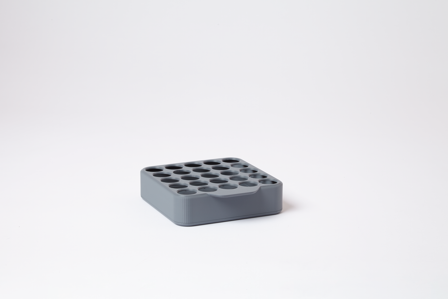 Grid Pre-Roll Display – Holds 25 Tubes (22mm Diameter)