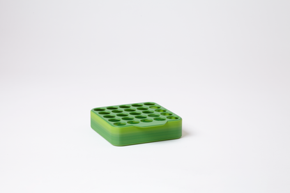 Grid Pre-Roll Display – Holds 25 Tubes (22mm Diameter)