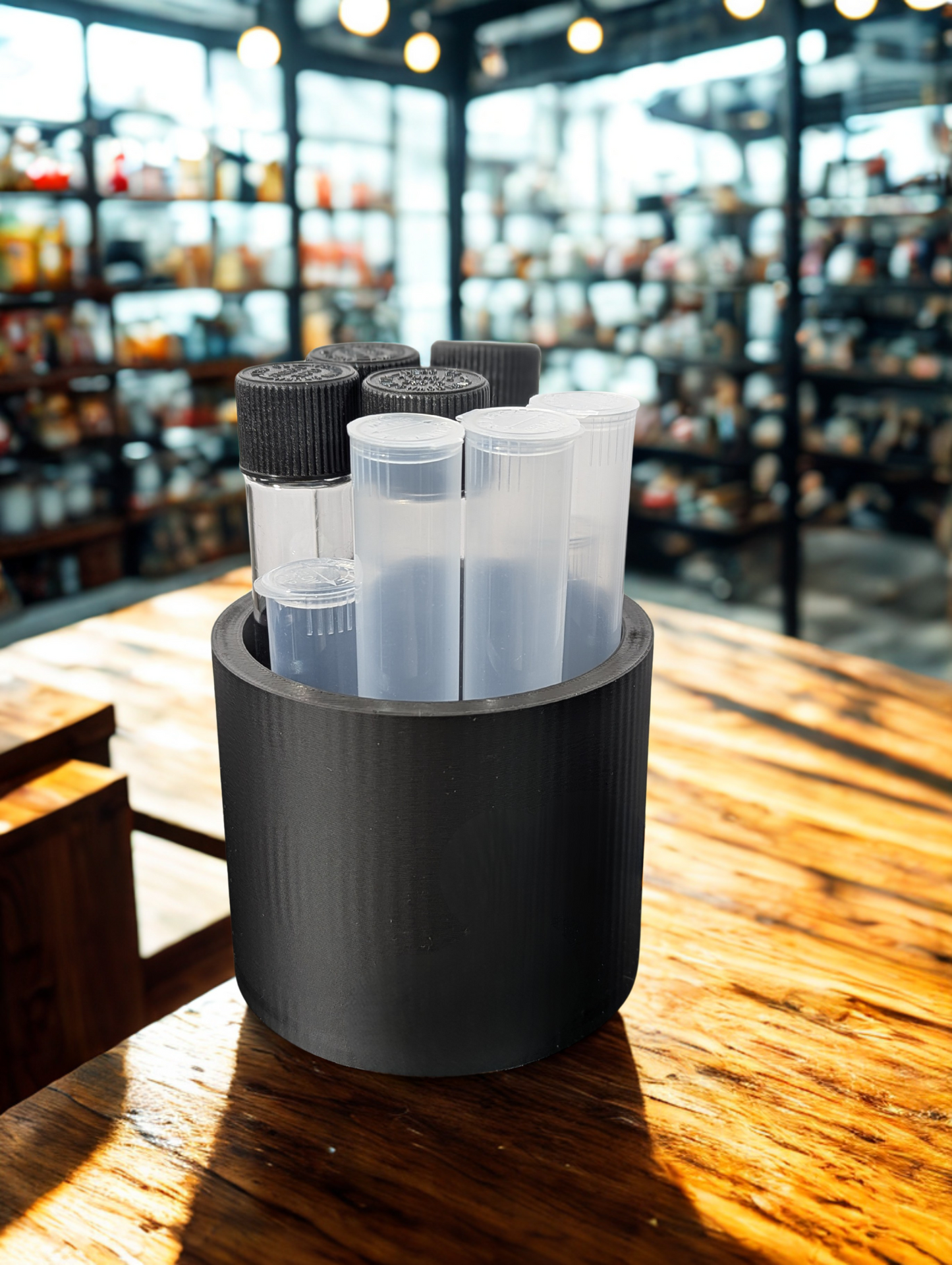 Round Display Risers – 3", 4.5", & 6" Heights